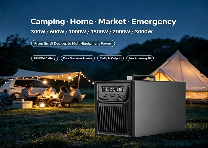 Large Portable Power Stations 2200W–3600W